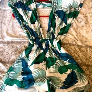 Summer Floral Romper